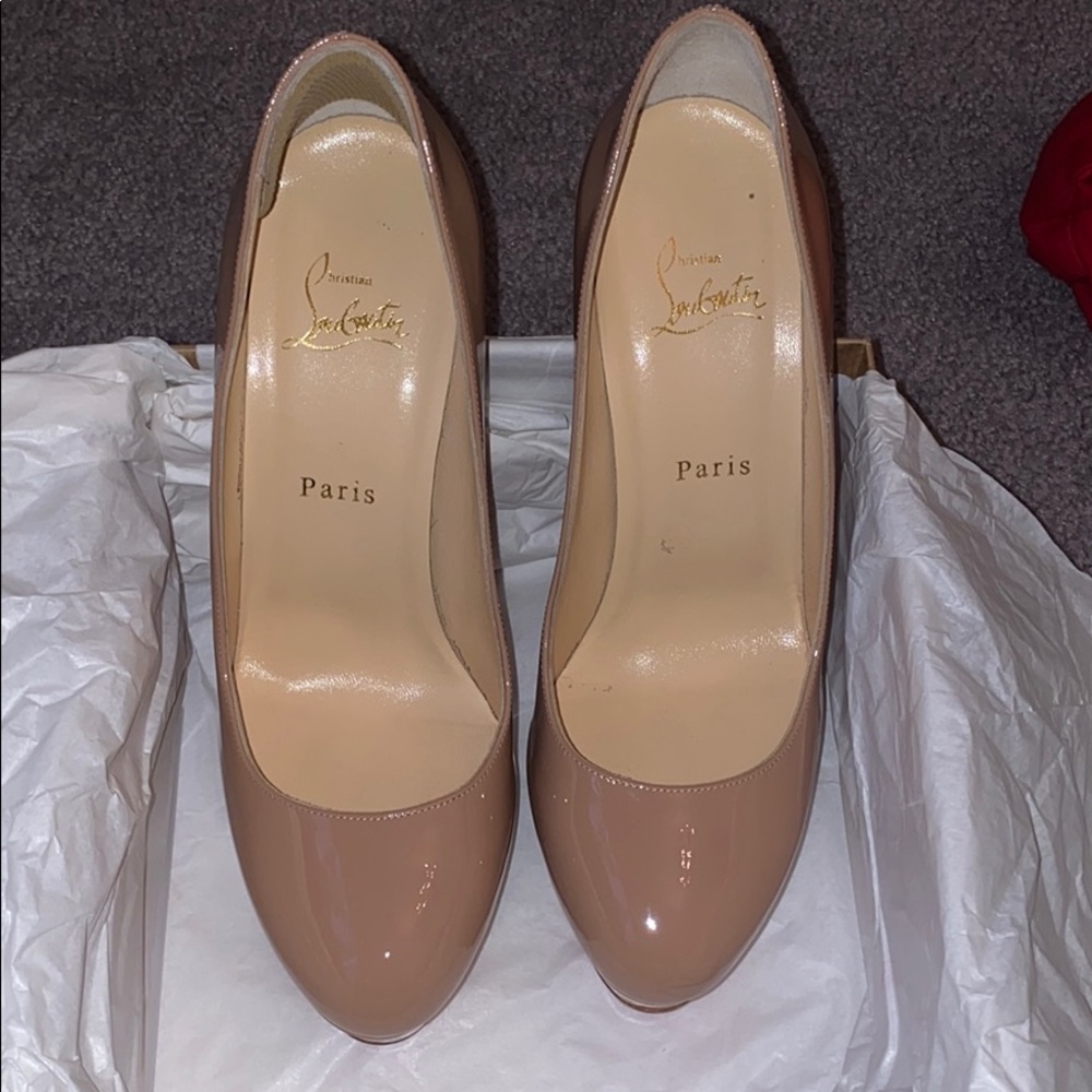 Christian Louboutin Bianca 140mm patent calf